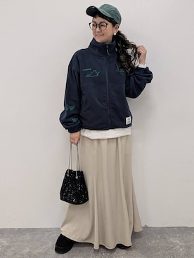 「アイテム（その他トップス）」を使った、310lepsim75さん（レディース・163cm）の秋コーディネート