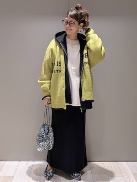「アイテム（パーカー）」を使った、310lepsim75さん（レディース・163cm・40代）の秋コーディネート