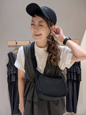「アイテム（つなぎ/オールインワン）」を使った、310lepsim75さん（レディース・163cm・40代）の夏コーディネート