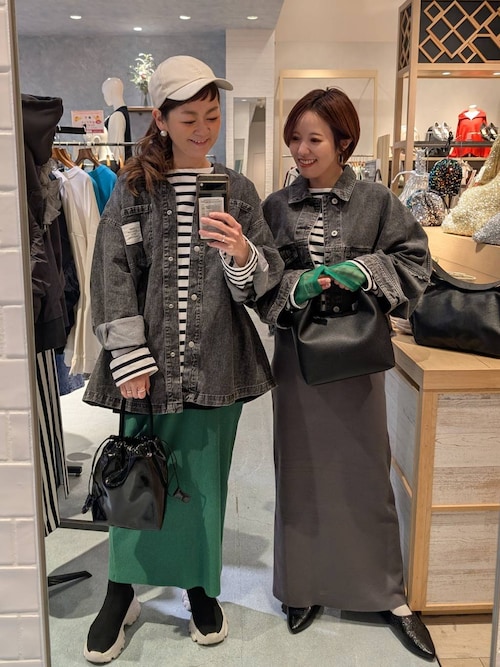 レプシィム　ショートGジャン LEPSIM｜リメイクショートGジャン | Rakuten Fashion(楽天