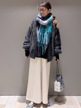 「アイテム（ニット/セーター）」を使った、310lepsim75さん（レディース・163cm・40代）の秋コーディネート