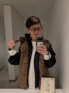 310lepsim75さん（レディース・163cm）の冬コーディネート