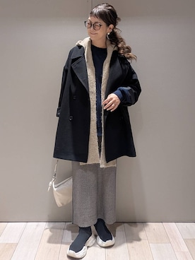 「アイテム（その他アウター）」を使った、310lepsim75さん（レディース・163cm・40代）の秋コーディネート