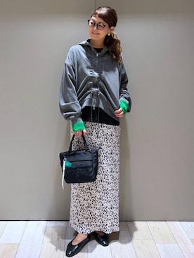 「LEPSIM（レプシィム）のアイテム（Tシャツ/カットソー）」を使った、310lepsim75さん（レディース・163cm）の秋コーディネート