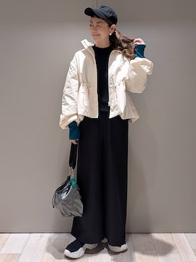 「LEPSIM（レプシィム）のアイテム（その他パンツ）」を使った、310lepsim75さん（レディース・163cm）の秋コーディネート