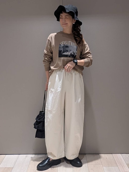 新品　LEPSIM イージーコクーンパンツ　セージ　フリーサイズ　レプシィム LEPSIM｜イージーコクーンパンツ | Rakuten Fashion(楽天