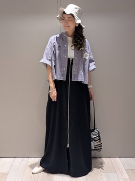 「アイテム（シャツ/ブラウス）」を使った、310lepsim75さん（レディース・163cm・40代）の夏コーディネート