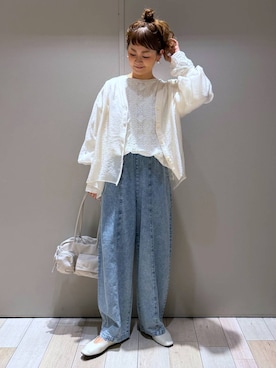 「アイテム（パンプス）」を使った、310lepsim75さん（レディース・163cm）の春コーディネート