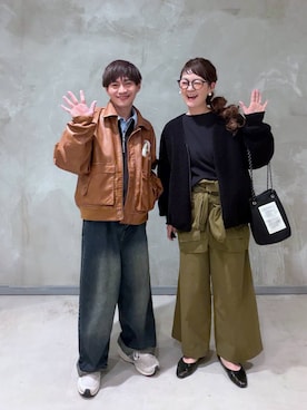 310lepsim75さん（レディース・163cm）の冬コーディネート