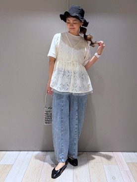 「LEPSIM（レプシィム）のアイテム」を使った、310lepsim75さん（レディース・163cm）の春コーディネート