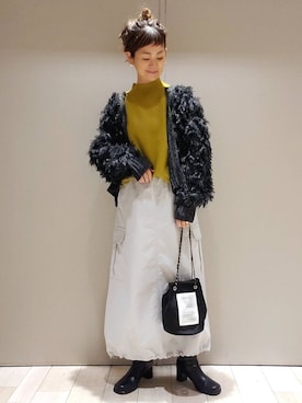 310lepsim75さん（レディース・163cm）の冬コーディネート