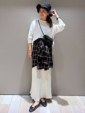 310lepsim75さん(レディース・163cm)の夏コーディネート