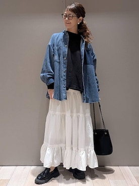 310lepsim75さん（レディース・163cm）の冬コーディネート