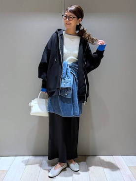 310lepsim75さん(レディース・163cm)の冬コーディネート