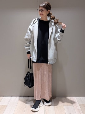 「アイテム（スカート）」を使った、310lepsim75さん（レディース・163cm・40代）の冬コーディネート