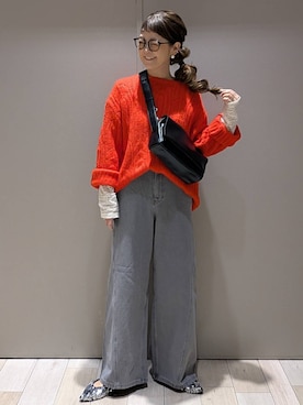 「アイテム（パンツ）」を使った、310lepsim75さん（レディース・163cm・40代）の冬コーディネート