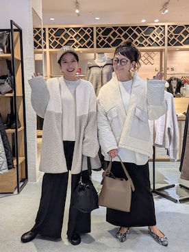 「アイテム（その他アウター）」を使った、310lepsim75さん（レディース・163cm・40代）の秋コーディネート