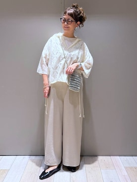 「LEPSIM（レプシィム）のアイテム」を使った、310lepsim75さん（レディース・163cm）の春コーディネート