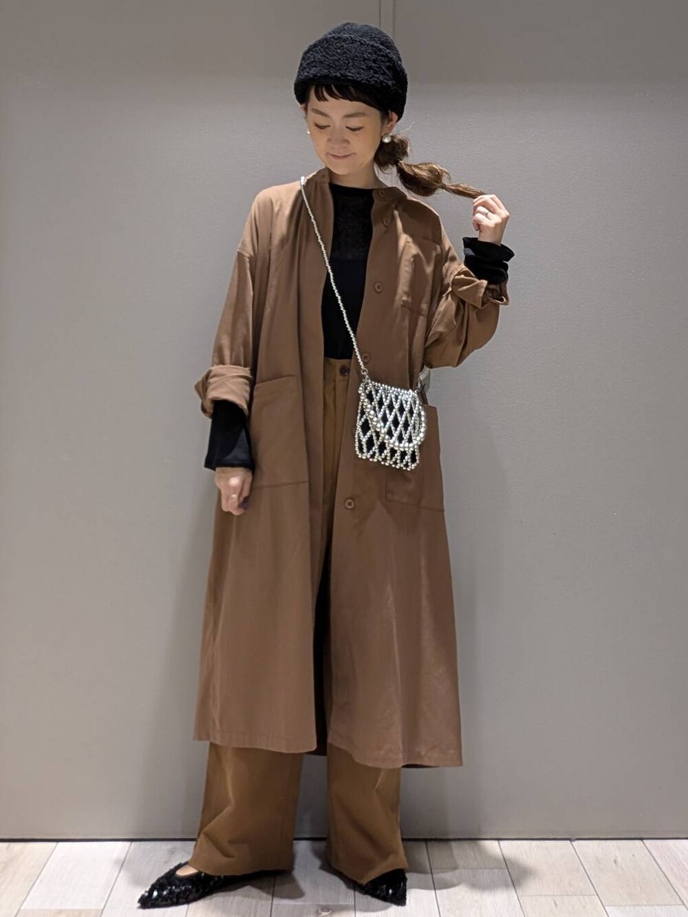 でい LEPSIM パンツ サス付きツイルパンツ 133623 レディース : ZOZOTOWN