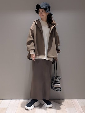 「アイテム（ブルゾン）」を使った、310lepsim75さん（レディース・163cm・40代）の夏コーディネート