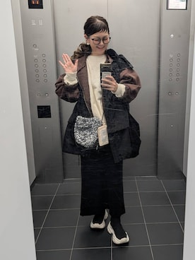 「アイテム（スカート）」を使った、310lepsim75さん（レディース・163cm・40代）の秋コーディネート