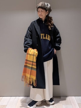 「アイテム（マタニティウェア/グッズ）」を使った、310lepsim75さん（レディース・163cm）の秋コーディネート