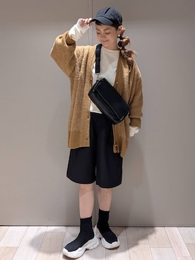 「アイテム（ショルダーバッグ）」を使った、310lepsim75さん（レディース・163cm・40代）の秋コーディネート