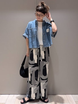 「アイテム（バッグ）」を使った、310lepsim75さん（レディース・163cm・40代）の夏コーディネート