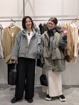 「アイテム（ブルゾン）」を使った、310lepsim75さん（レディース・163cm・40代）の秋コーディネート