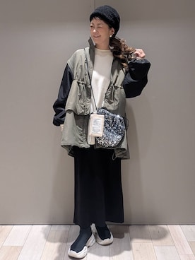 「LEPSIM（レプシィム）のアイテム（Tシャツ/カットソー）」を使った、310lepsim75さん（レディース・163cm）の秋コーディネート