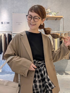 310lepsim75さん（レディース・163cm）の冬コーディネート