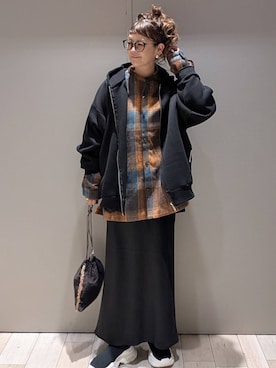 「アイテム（パーカー）」を使った、310lepsim75さん（レディース・163cm・40代）の秋コーディネート