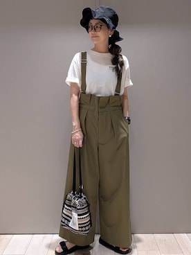 「アイテム（サンダル）」を使った、310lepsim75さん（レディース・163cm・40代）の夏コーディネート