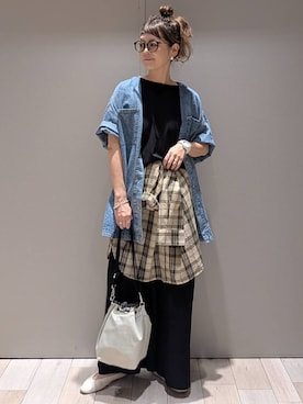 「アイテム（バッグ）」を使った、310lepsim75さん（レディース・163cm・40代）の夏コーディネート