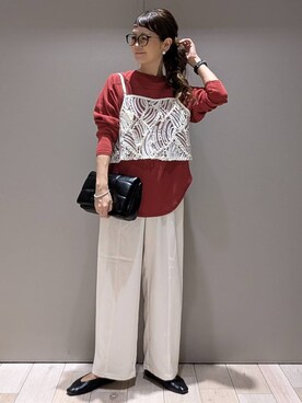 レーステープデザインキャミ 129914を使ったレディース人気