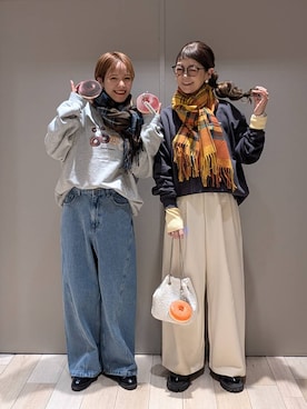 310lepsim75さん(レディース・163cm)の冬コーディネート