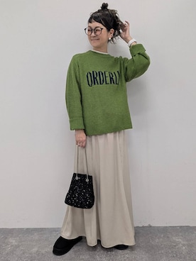 「LEPSIM（レプシィム）のアイテム」を使った、310lepsim75さん（レディース・163cm）の秋コーディネート