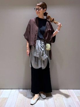 310lepsim75さん(レディース・163cm)の夏コーディネート