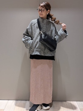 「アイテム（ショルダーバッグ）」を使った、310lepsim75さん（レディース・163cm・40代）の秋コーディネート