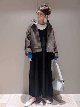 310lepsim75さん（レディース・163cm）の冬コーディネート