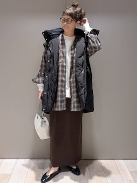 310lepsim75さん（レディース・163cm）の冬コーディネート