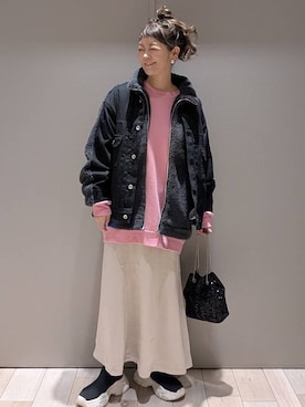 「アイテム（スカート）」を使った、310lepsim75さん（レディース・163cm・40代）の秋コーディネート