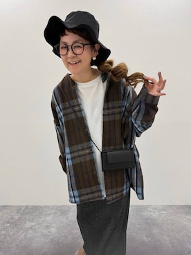 「LEPSIM（レプシィム）のソフトクッションパンプス　638849（パンプス、ホワイト系）」を使った、310lepsim75さん（レディース・163cm）の夏コーディネート