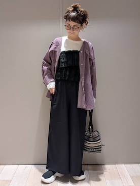 「LEPSIM（レプシィム）のアイテム」を使った、310lepsim75さん（レディース・163cm）の秋コーディネート
