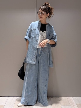 「アイテム（パンツ）」を使った、310lepsim75さん（レディース・163cm・40代）の夏コーディネート