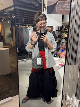 「LEPSIM（レプシィム）のアイテム（スカート）」を使った、310lepsim75さん（レディース・163cm）の秋コーディネート