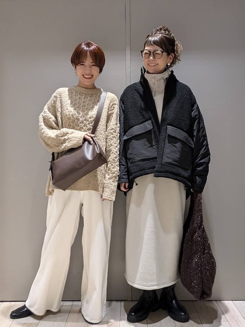 スタンドボアキルトジャケット 132454（ブルゾン）｜LEPSIM