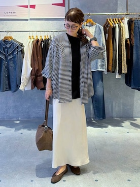 310lepsim75さん(レディース・163cm)の夏コーディネート