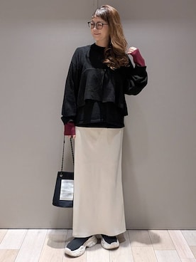 「アイテム（トップス）」を使った、310lepsim75さん（レディース・163cm・40代）の冬コーディネート