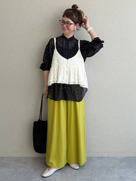 「LEPSIM（レプシィム）のアイテム」を使った、310lepsim75さん（レディース・163cm）の春コーディネート